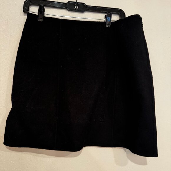 Alex Mill Naomi Mini Skirt in Doubleface Wool - Picture 3 of 4